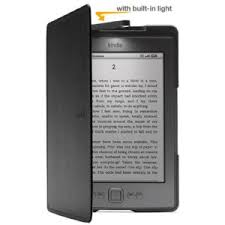 נרתיק עור ל Kindle TOUCH עם תאורה